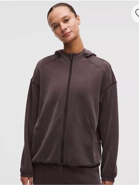 lululemon softstreme full zip hoodie